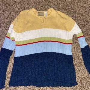 striped sweater